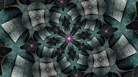 Glowing pink light on the modern stone tile background Stock-Footage 325330595