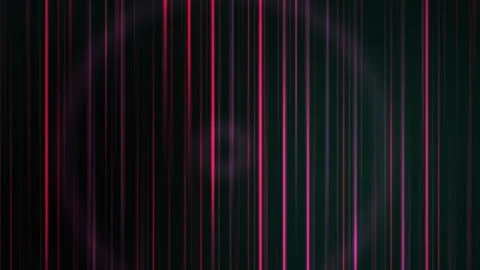 Glowing pink lines on black background. Stock Footage 340028903