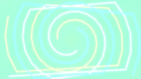 Glowing pink neon vortex background abstract swirl line art animation loop Stock Footage 336228225