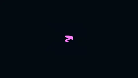 Glowing pink question mark graphic symbolizing mystery and curiosity concept Stock Footage 341055421