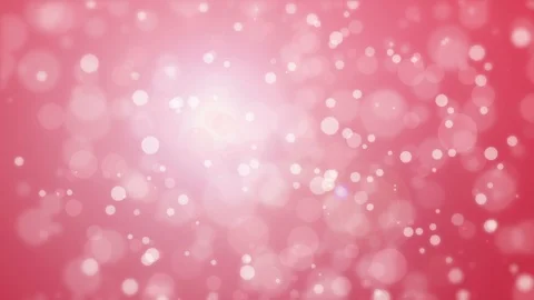 Glowing pink red bokeh background Stock Footage 111563196