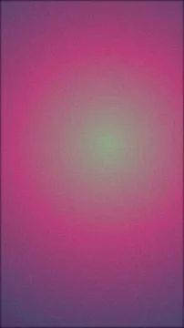 A Glowing Pixelated Orb in a Gradient Pink Background illustration Ilustración de archivo