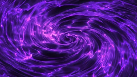 Glowing plasma energy field in a shape of a swirl Stock Footage 269671001
