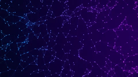 Glowing Plexus Background Stock Footage 306018698