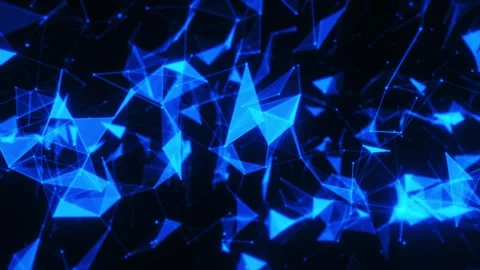 Glowing plexus background Vídeos de archivo 333702121