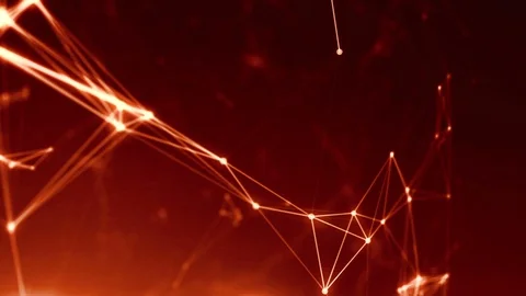 Glowing Plexus Stock Footage 88595887