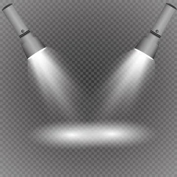 Glowing pocket torch light. Glowing pocket torch light Stock-Illustration