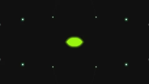 Glowing points and connected lines forming abstract pattern (1) 스톡 동영상 331644660