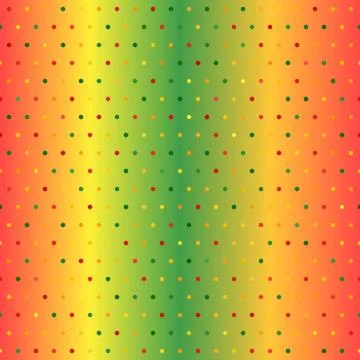 Glowing polka dot pattern. Seamless vector Stock Illustration