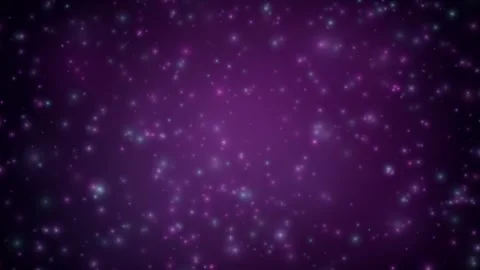 Glowing Purple and Blue Magic Particles Drifting Down on Dark Background Stock Footage 339836923