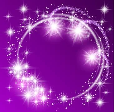 Glowing purple background Иллюстрация