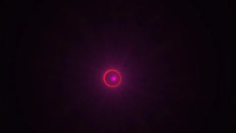 Glowing purple circle on black background. Stock Footage 340029193