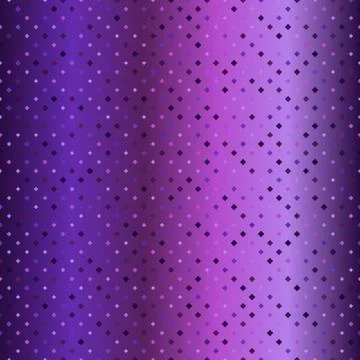 Glowing purple diamond pattern. Seamless vector background イラスト素材