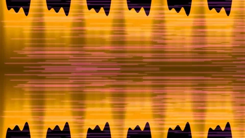 Glowing purple digital wave background with neon energy lines and abstract .. Stock Footage 337704001
