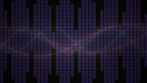 Glowing purple grid background with lines. Stock Footage 334529288