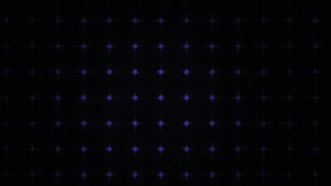 Glowing purple grid on black background. Stock Footage 340029301