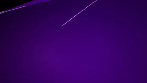 Glowing purple light trails flow diagonally in a seamless loop Stock Footage 342862006