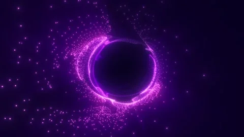 Glowing purple orb Stock Footage 282927143