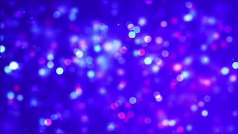 Glowing Purple Particles on a Gradient Abstract Background Stock Footage 338437205