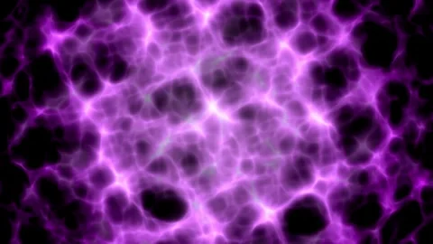 Glowing Purple Water Reflection Animation Loop Stock Footage 277679375