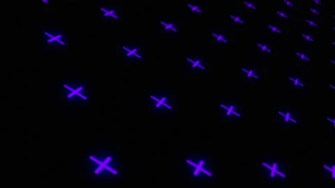 Glowing Purple X Pattern Background Seamless Loop Stock Footage 229192013
