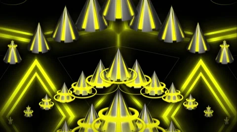 Glowing Quantum VJ Loop 2 Stock-Footage 41251558