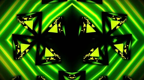 Glowing Quantum VJ Loop 3 Stock-Footage 41251059