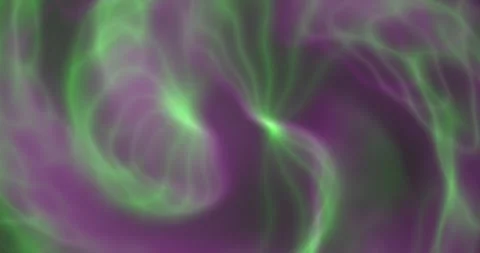 Glowing rays of purple and green tones swirl in a spiral Stock Footage 278865014