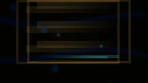 Glowing rectangle with horizontal lines. Stock Footage 340029573