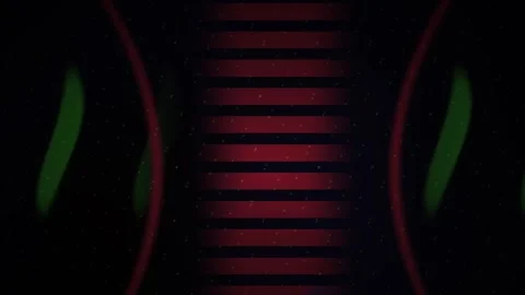 Glowing red and green abstract background with horizontal lines. Stock Footage 336701004