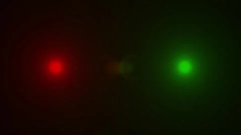 Glowing Red Beam light blinking animation. Video stock 336620545