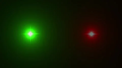 Glowing Red Beam light blinking animation. Vídeo Stock 336620571