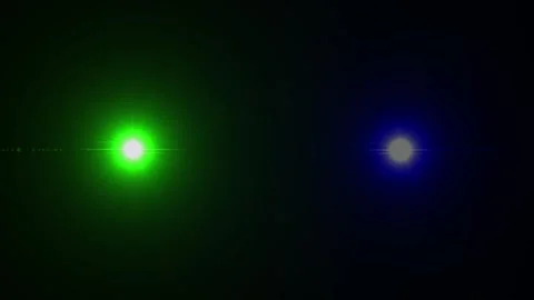 Glowing Red Beam light blinking animation. 库存影片 336620577