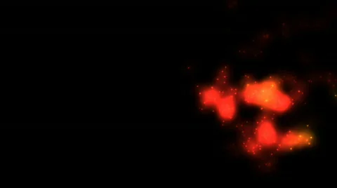 Glowing red clouds motion background Ms4011B Stock Footage 649950