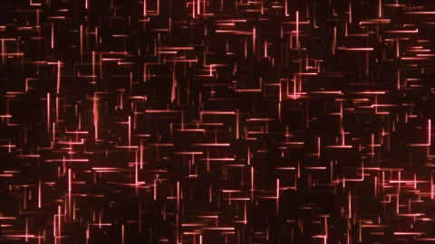 Glowing Red Corner Light Streaks Stock Footage 237329532