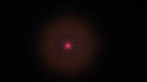 Glowing red light in dark background. Stock Footage 335960408