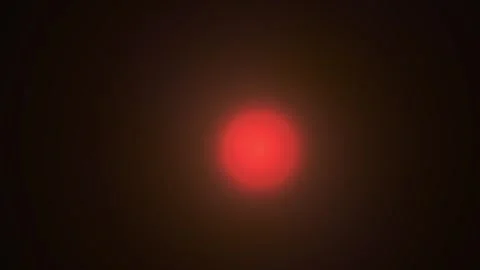 Glowing red light in darkness sequence. Stock Footage 334340024