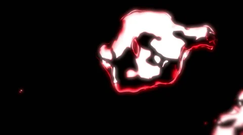 Glowing Red Metal Liquid - 9 Stock Footage