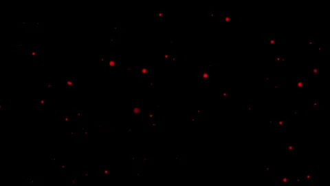 Glowing Red Particle Field Seamless Loop Motion Background 스톡 동영상 339510343