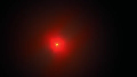 Glowing red starburst light effect animation. Stock Footage 334340097