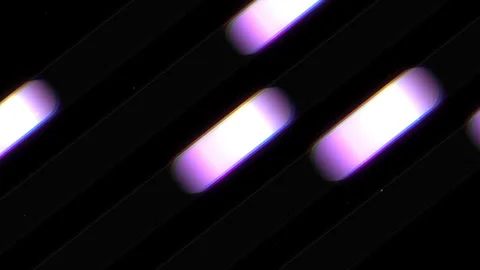 Glowing Refractive Light Capsules Drifting Dark Background Motion Visual Vídeo Stock 347540154