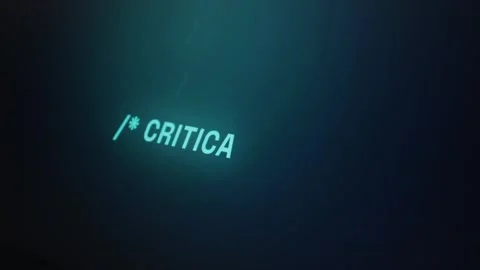 Glowing Return Statement Code Snippet on Dark Blue Digital Background Stock Footage 334733033