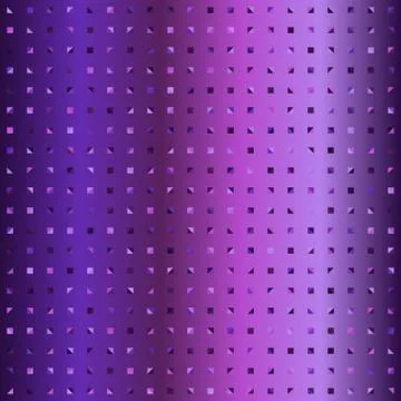 Glowing right triangle pattern. Seamless vector background Stock Illustration