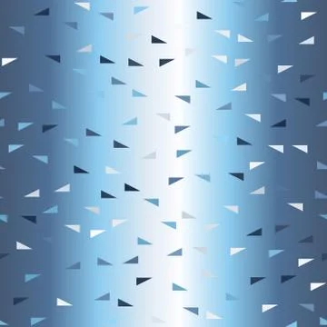 Glowing right triangle pattern. Seamless vector background Illustrazione stock