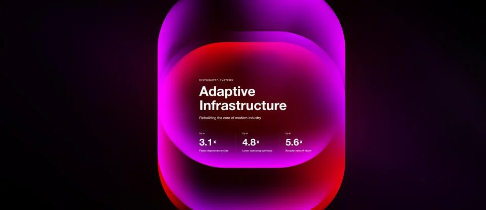 Glowing rounded rectangle displays text, numbers. Dark background emphasizes Stock Illustration
