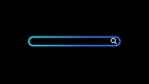 Glowing search bar animations . Perfect for enhancing any type of content. Stock Footage 314072106