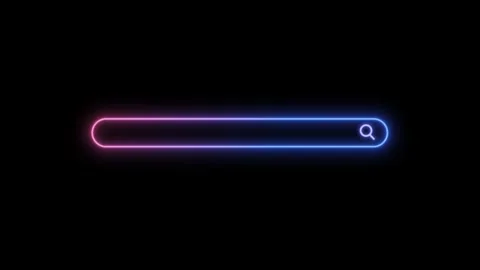 Glowing search bar animations . Perfect for enhancing any type of content. Video stock 314072177