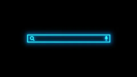 Glowing search bar animations . Perfect for enhancing any type of content. Video stock 314072256