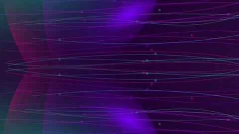 Glowing shapes an abstract motion background featuring large, soft in green and Vidéo 330530128