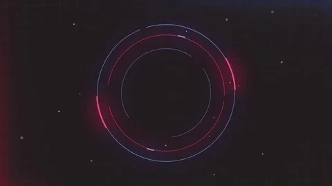 Glowing Shapes Stock After Effects